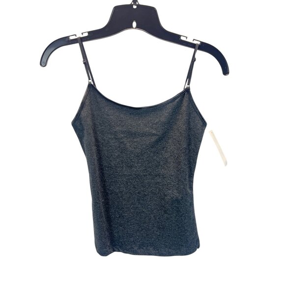 Bozzolo Women's Camisole Top Adjustable Straps Size S Black Neutral Whimsygoth - Picture 1 of 5